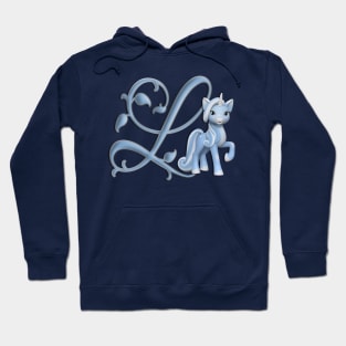 Monogram L Custom Unicorn Hoodie